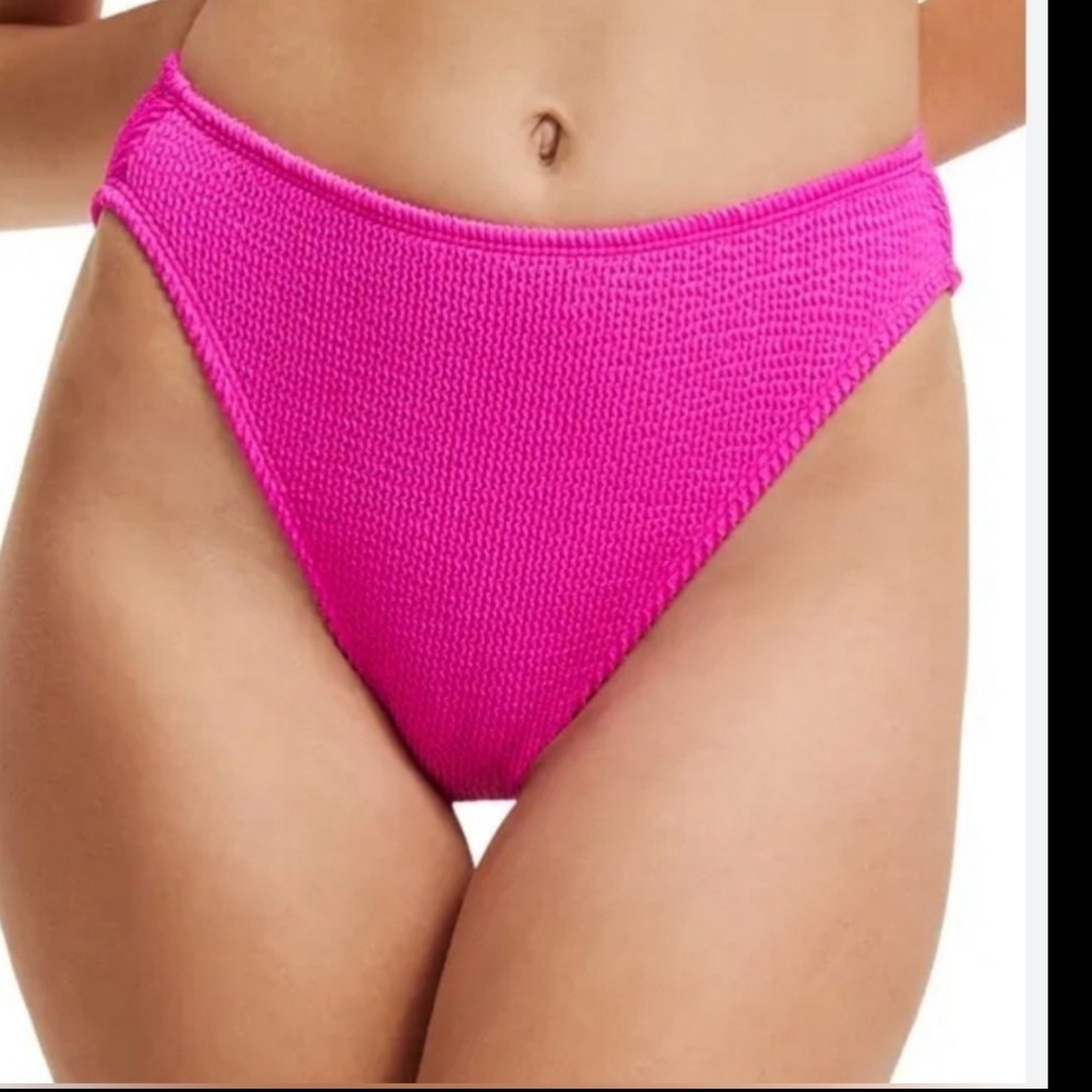 Good American Always Fits Good Waist Cheeky Bottom Hawaiian Pink — Size 3/4 L/XL